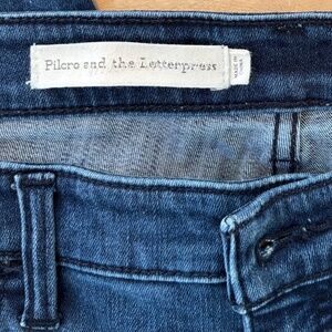 Pilcro and the Letterpress (Anthropologie) High rise Skinny 31